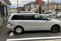 事故車：カローラフィルダー